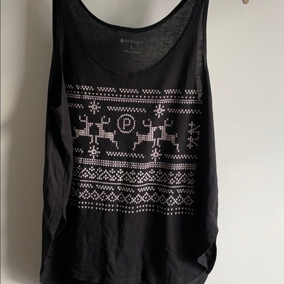 Pure Barre Reindeer Tank - Picture 1 of 2